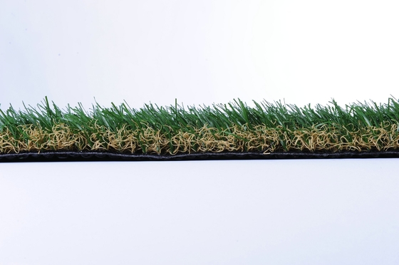 Prato inglese artificiale decorativo 35mm, calibro 3/8 del tappeto erboso dell'erba del paesaggio verde per dell'interno, all'aperto