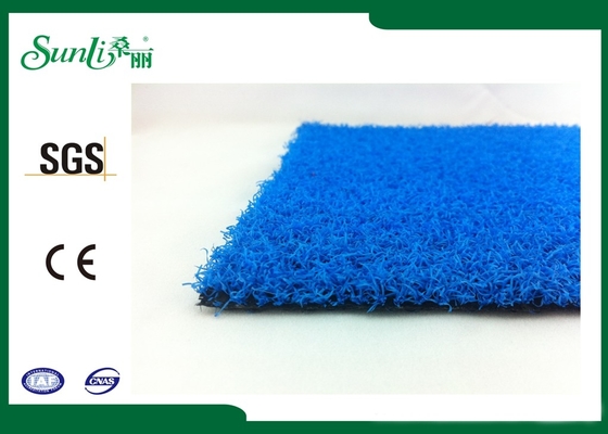 10mm Dtex blu 4400 rispettosi dell'ambiente dell'interno del tappeto artificiale dell'erba