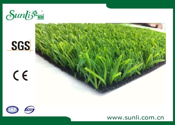erba artificiale del doppio giardino verde di 25mm per calcio/abbellire